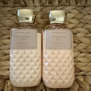 Bath & Body‎ Works CHAMPAGNE TOAST Body Lotion Set of 2 NEW